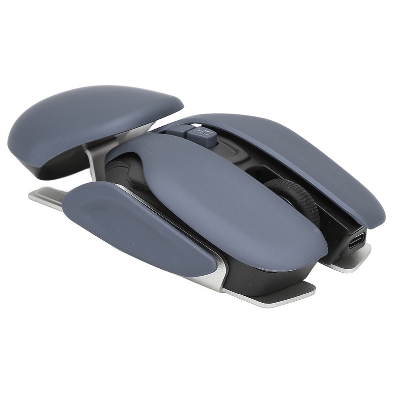 Ergonomic Wireless Mouse Inbuilt Battery Adjustable DPI Electroplating Process Integrated