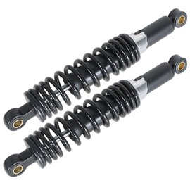 1 Pair 320mm 12.5 Black Motorcycle Universal Rear Shock Absorbers Replacement for Suzuki Sportster XL883 1200 90cc 110cc 125cc 150cc
