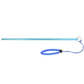 Diving Reef Rod 20 cm, Diving Pointer Rod Portable Aluminium Alloy Reef Rod Underwater Tickle Pointer Stick Diver Pointer Stick with Wrist Strap (Blue)