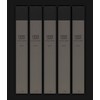 Tattoo Grimoire Tatugrimo Hairliner 10ml Brush (5 packs) Black Black / 타투그리모 헤어라이너 10ml 브러쉬 (5개입) 흑색 블랙