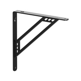Shelf-Made Richland Steel D x 1" W x 10" H, 500 lbs, Decorative Shelf Bracket