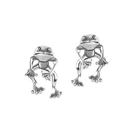 Frog Earrings for Women Nature Cute Animal Vintage Frog Shaped Earrings for Teens Girls Frog Jewelry Earrings