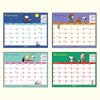 Sanrio 622303 Sheet Calendar, 2026, Snoopy, Paper, Tabletop