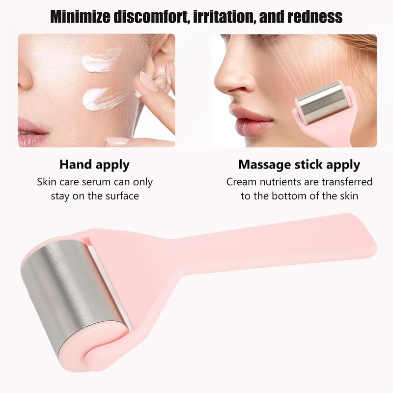 Ice Roller Massager Stainless Steel Portable Face Eye Massage Beauty