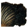 HairZtar Maniqui Cabeza Cabello Natural Marrón # 2 45 Cm