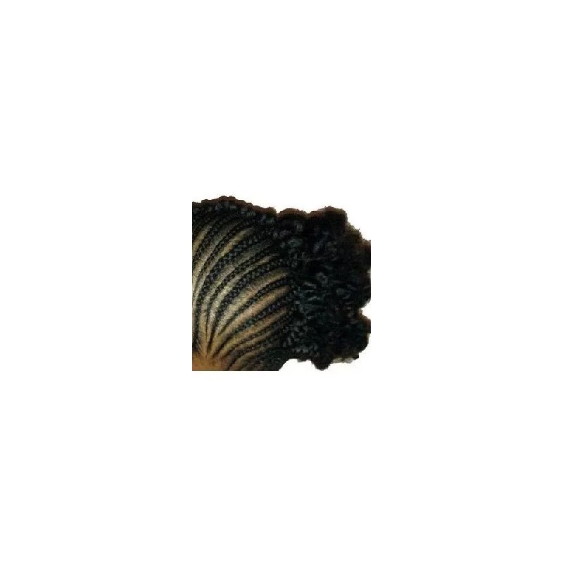HairZtar Maniqui Cabeza Cabello Natural Marrón # 2 45 Cm