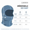 Ladeheid Silverplus LA-146 Thermoactive Balaclava Ski Mask - xs-s