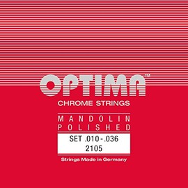 Optima Mandolin strings Chrome polished set 2105
