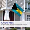 ANLEY Fly Breeze 3x5 Foot Bahamas Flag - Vivid Color