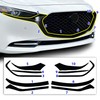 BOGAR TECH DESIGNS Front Chrome Delete Overlay Film Compatible with