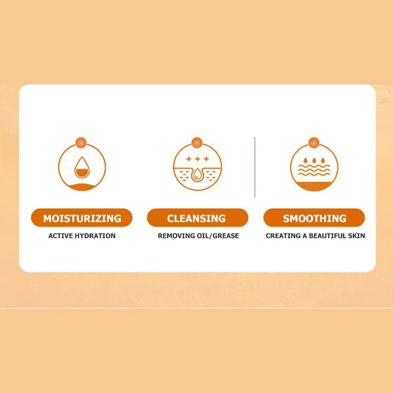 BIOAQUA Vitamin C Moisturizing Face Essence Cream Facial Cleansing Smoothing