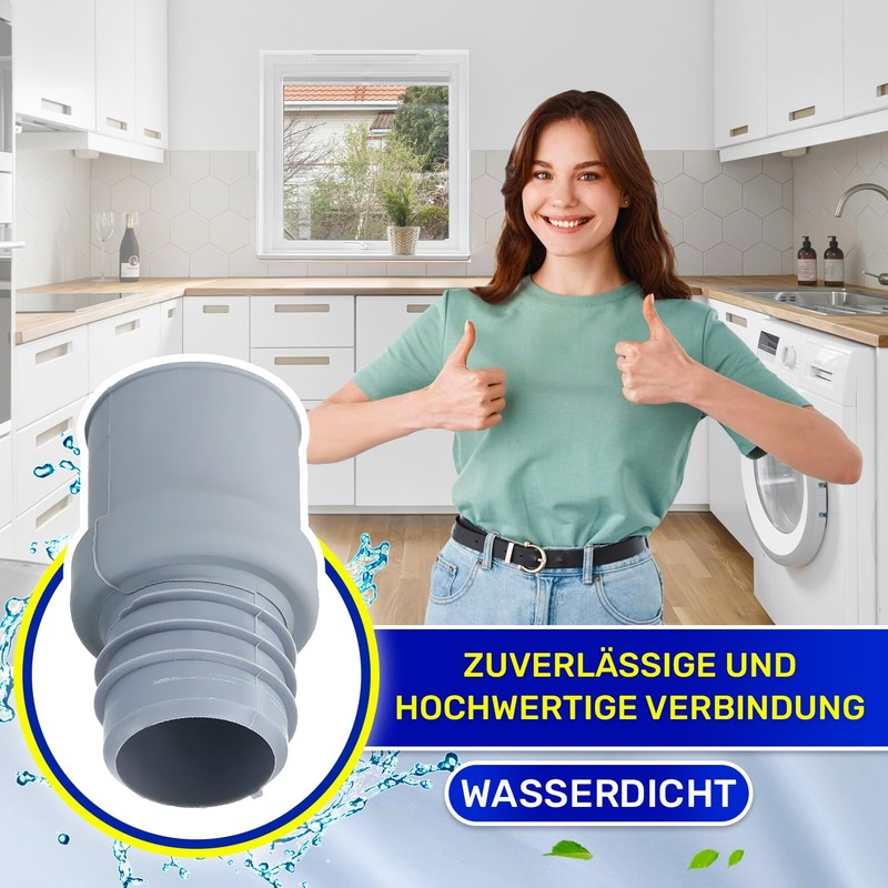 Washing Machine Drain Hose Adapter Diameter 22 mm for Washing