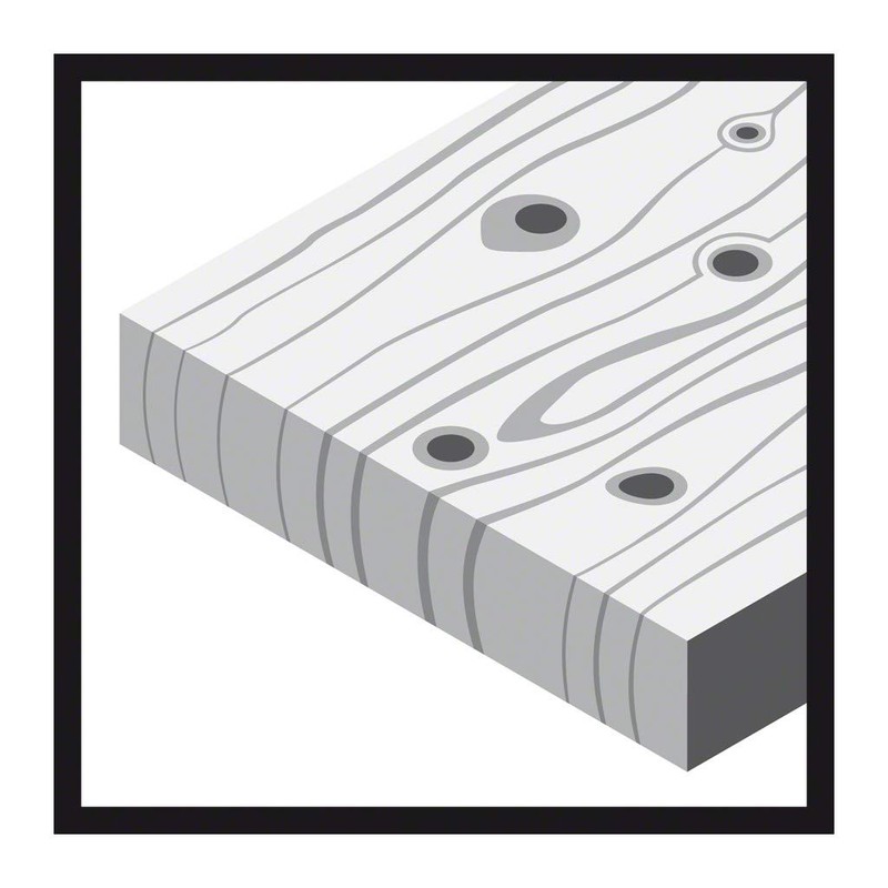 Bosch Klett 5 x Schleifpapier Exzenterschleifer 125 mm Red Wood