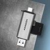 AXAGON CRE-SAC lecteur de Carte mémoire USB 3.2 Gen 1