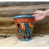 Handcrafted Talavera Clay Planter Hand Painted