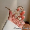 Avance Women's Flower Pearl Hair Clip Hair Claw Cute Adult