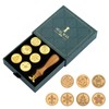 Wax Seal Stamp Set, 7 Pieces Seal Stamp Head Copper