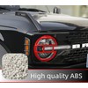 POETRYXIAO Bronco Headlight Guard Cover for 2021-2023 Ford Bronco,Headlight Lamp