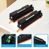 VE-aufis 30A CF230A Black Toner Cartridge 2 Pack Compatible Replacement