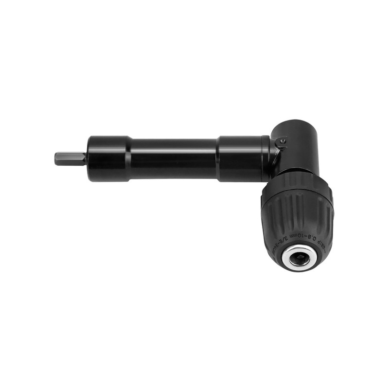 QWORK® Angle Drill Attachment Clamping Range 0.8-10mm 90 Degree Drill