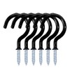 12 Pcs Screw Hook, Cup Ceiling Hooks,Heavy Duty Wall Mount