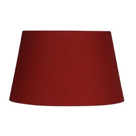 Red Cotton Drum Shade