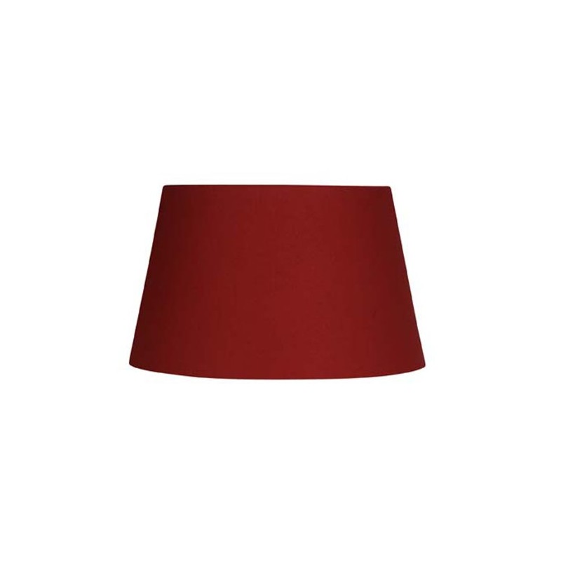 Red Cotton Drum Shade