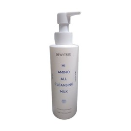 Dewytree High Amino All Cleansing Milk 400ml x Hypoallergenic Mildly Acidic Cream, 1 Piece / 듀이트리 하이 아미노 올 클렌징 밀크 400ml x 저자극 약산성 크림, 1개
