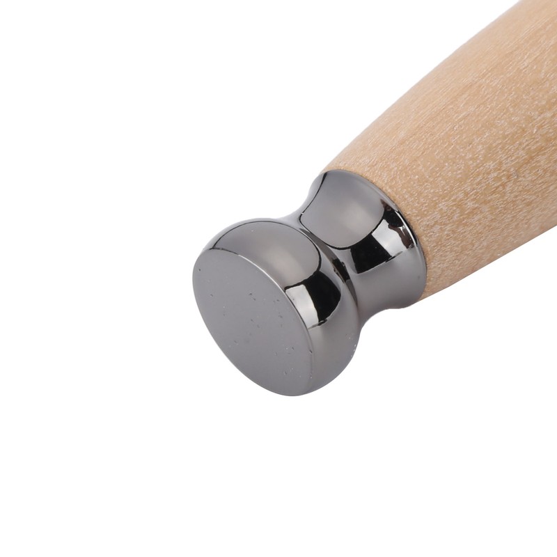 Men Shaving Razor with Wood Handle Portable Double Edge Razor