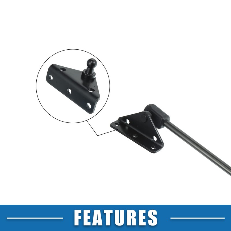 X AUTOHAUX Pack of 4 Car Gas Spring Mounting Bracket
