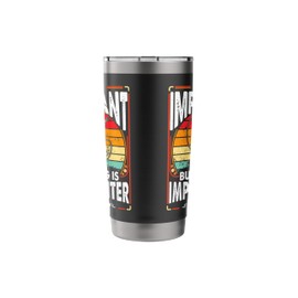 School Is Important But Fishing Is Importanter Boys Fishing Stainless Steel Insulated Tumbler