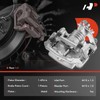 A-Premium A-Premium Disc Brake Caliper Assembly with Bracket Compatible with
