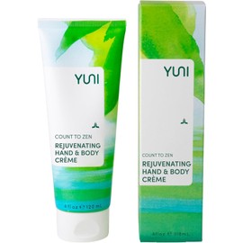 YUNI Beauty Hydrating Hand & Body Cream (4oz) Count to Zen Moisturizing Lotion - Hydrates & Conditions - Soothes Dry, Inflammed Skin - Stress Relief - All Natural, Paraben-Free, Cruelty-Free