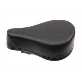 Saddle + Tool Compartment Suitable for Puff Maxi / MV50 / X30, KTM Hobby/Comet Moped - Replacement Bench Black with Mounting Clamp