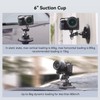 SMALLRIG 6 inch suction cup camera mount, car mount for