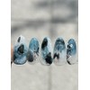Real life gangster Phalaenopsis handmade nail tips - Square /