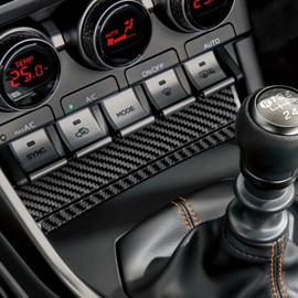 AIRSPEED Accessories for Toyota GR86 ZN8 Subaru BRZ ZD8 2021 2022 2023 2024 Real Carbon Fiber Car Air Conditioner Vent Adjustment Frame Sticker Stylish Decal Subaru BRZ/Toyota GR86 Interior Parts