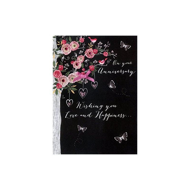 Just To Say On Your Anniversary Greeting Card Second Nature