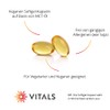 Vitals - Vitamin K2 + D3 60 vegan Softgel-Kapseln. Ein