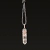 VIE VIE Pencil Pendant, 25-30mm (Clear Quartz)