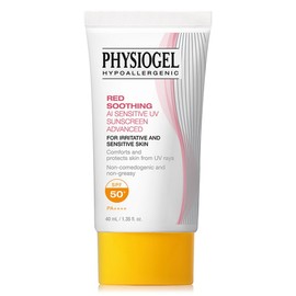 Physiogel Red Soothing AI Sensitive UV Sunscreen Advanced SPF50+ PA++++, 40ml, 1 piece / 피지오겔 레드 수딩 에이아이 센서티브 유브이 선스크린 어드밴스드 SPF50+ PA++++, 40ml, 1개