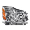 [Right/Passenger Side] Headlight Assembly Compatible with 04-07 Nissan Armada Pathfinder