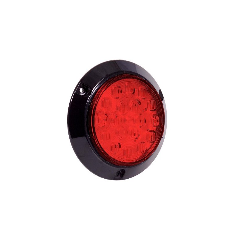 Maxxima M42321R Red 4" Round Stop/Tail/Turn Light