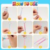 VINATO Set Creativo Fai-da-Te, Kit Completo per Intreccio Scoubidou con