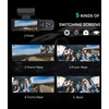 Dash Cam Front & Rear, Cardvr Video Dash, 1 Count
