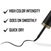 Boobeen Black Eyeliner Liquid, Waterproof Eyeliner Pen with Precision Brush