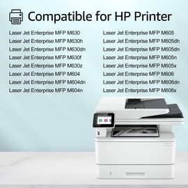 greencycle greencycle 2-Pack Compatible Toner Cartridge Replacement for HP 81A CF281A 81X for Enterprise MFP M604 M604n M604dn M605 M605n M605X M606 M630 M630h M630dn M630z MFP Printer (Black, 10500 Pages)