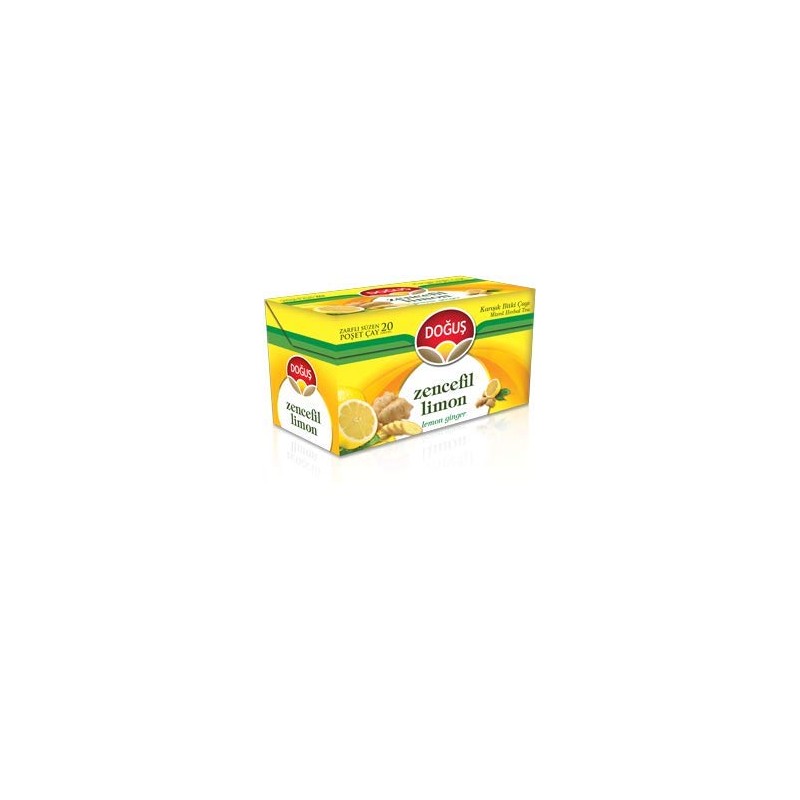 Dogus Lemon Ginger 20 Tea Bags