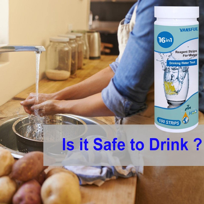 Kuyatioo 1 Drinking Water Test Kit,Easy and Accurate Water Quality