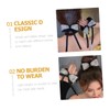 DECHOUS Bowknot Hair Scrunchy Elastic Hair Ring for Daily Wear